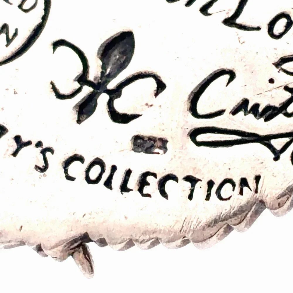 Cristy Cali 925 Sterling Silver 2013 Limited My Heart Is In Louisiana Pendant